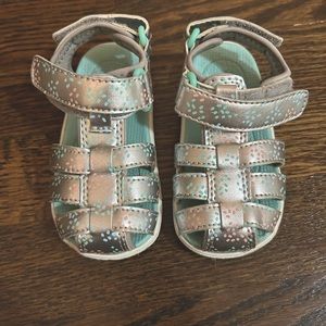See Kai Run Paley II Silver / Sprinkles size 5